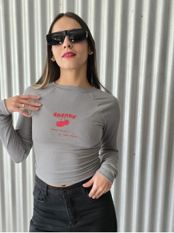 Top Cherry Gris