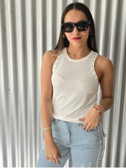 Musculosa Ágatha Blanco