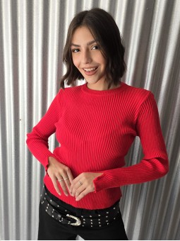 Sweater Becca Rojo