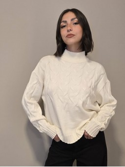 Polera Collins Crema