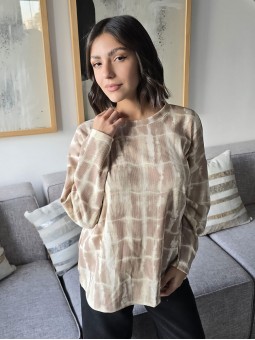 Buzo Effie Batik Beige