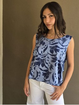 Blusa Bali Azul