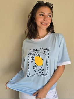 Remera Limoncello Celeste