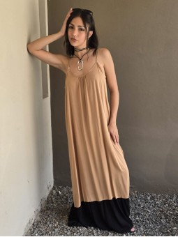 Vestido Riviera Camel