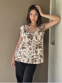 Blusa Oporto Beige