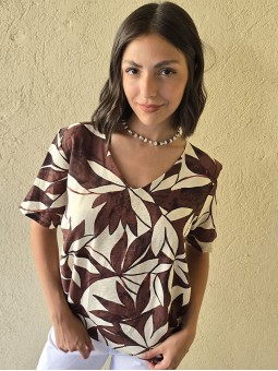 Blusa Azur Chocolate