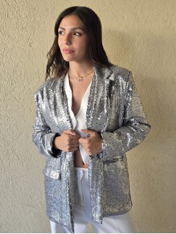 Blazer Amatista Plata