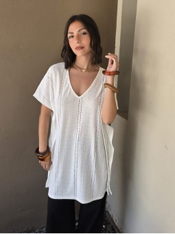 Túnica Monclova Blanco