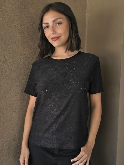 Remera Clarisa Negro