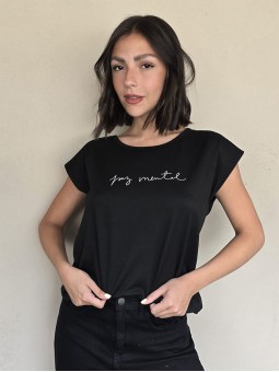 Remera Paz Negro
