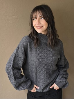 Polera Kahlo Gris