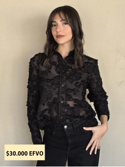 Camisa Ivory Negro