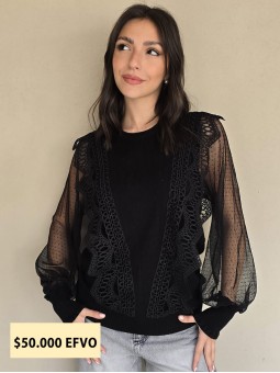 Sweater Kyoto Negro