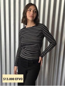 Remera Classy Negro