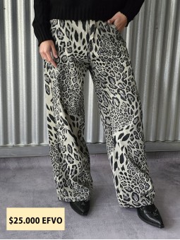 Wide Leg Aruba Print