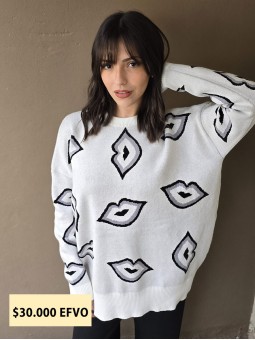 Sweater Kiss Blanco