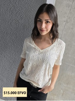 Remera Oasis Crema