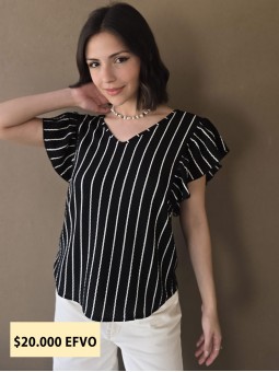 Blusa Kremia Negro