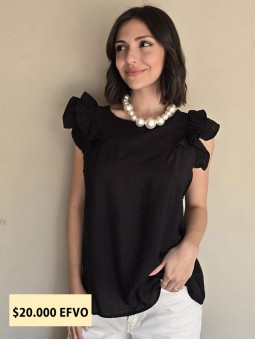 Blusa Henna Negro