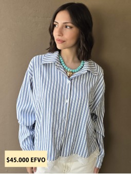 Camisa Berry Azul