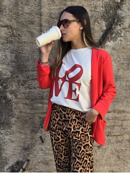 Blazer Paris Rojo
